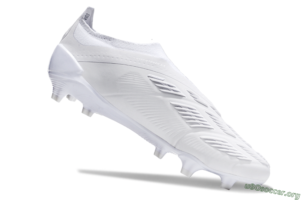 Adidas Predator Accuracy+ FG Football Boots - White/White 4