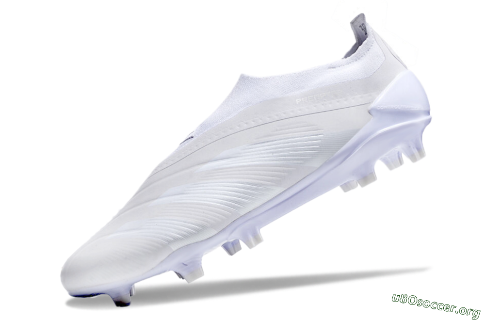 Adidas Predator Accuracy+ FG Football Boots - White/White 5