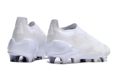 Adidas Predator Accuracy+ FG Football Boots - White/White