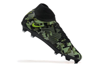 Nike Phantom Luna Elite NU FG Football Boots - Black/Camo/Yellow