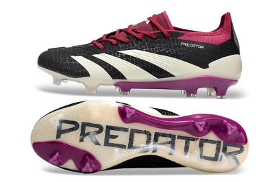 Adidas Predator Accuracy.1 FG Football Boots - Black/White/Purple