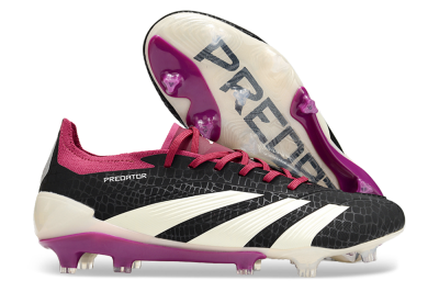 Adidas Predator Accuracy.1 FG Football Boots - Black/White/Purple