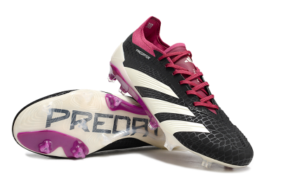Adidas Predator Accuracy.1 FG Football Boots - Black/White/Purple