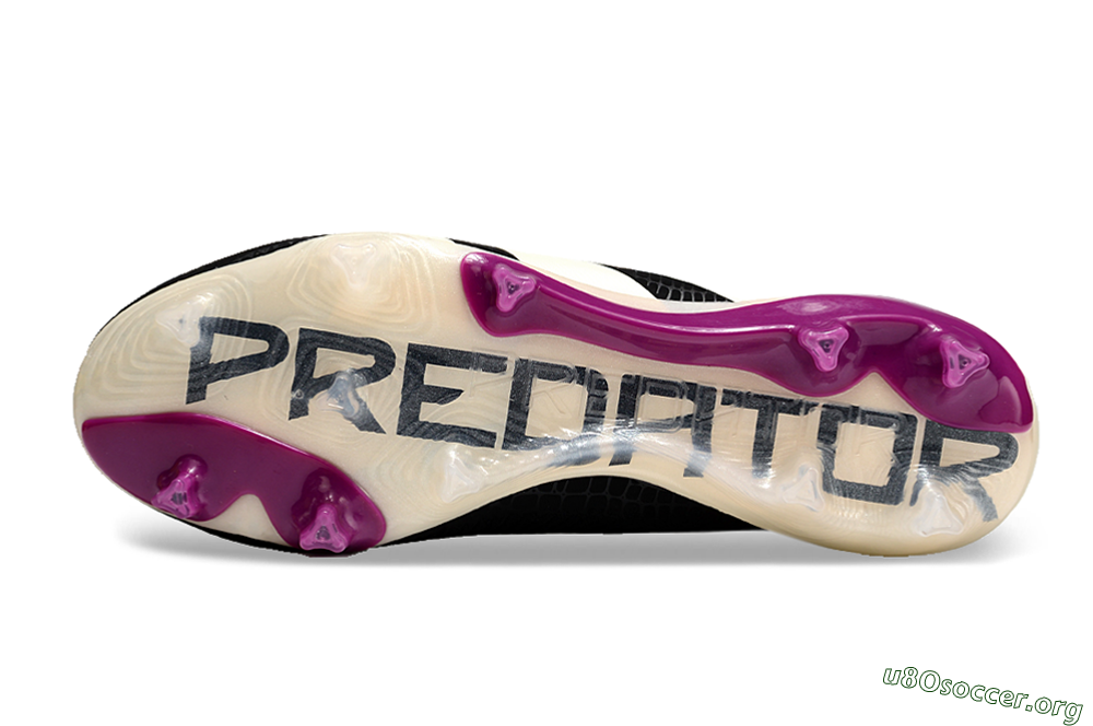 Adidas Predator Accuracy.1 FG Football Boots - Black/White/Purple 6