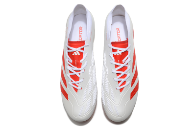 Adidas Predator Accuracy.1 FG Football Boots - Beige/White/Red