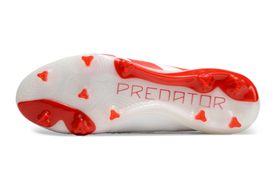 Adidas Predator Accuracy.1 FG Football Boots - Beige/White/Red