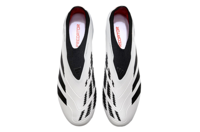 Adidas Predator Accuracy+ FG Football Boots - White/Black/Red