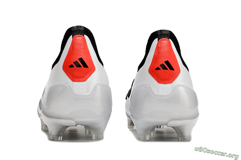 Adidas Predator Accuracy+ FG Football Boots - White/Black/Red 5