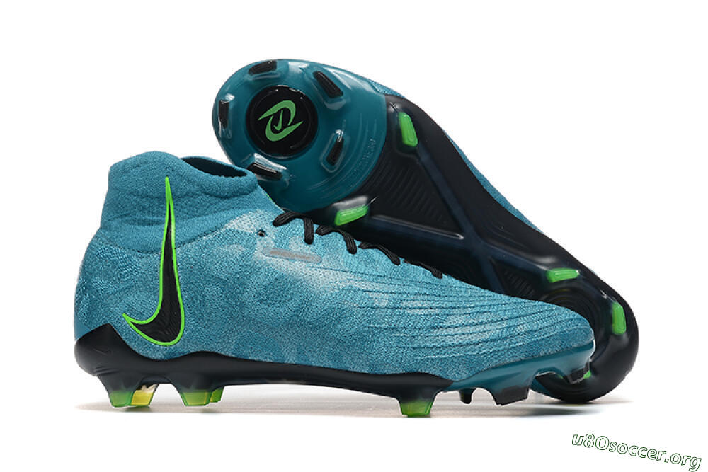 Nike Phantom Luna Elite NU FG Football Boots - Blue/Black/Yellow 2