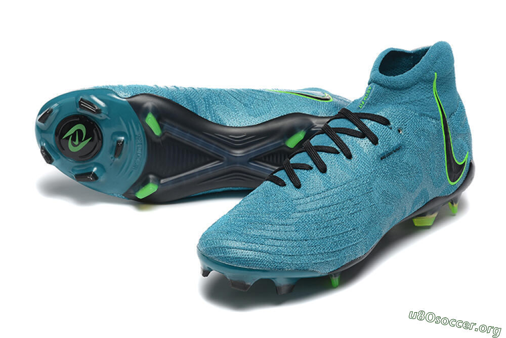 Nike Phantom Luna Elite NU FG Football Boots - Blue/Black/Yellow 0
