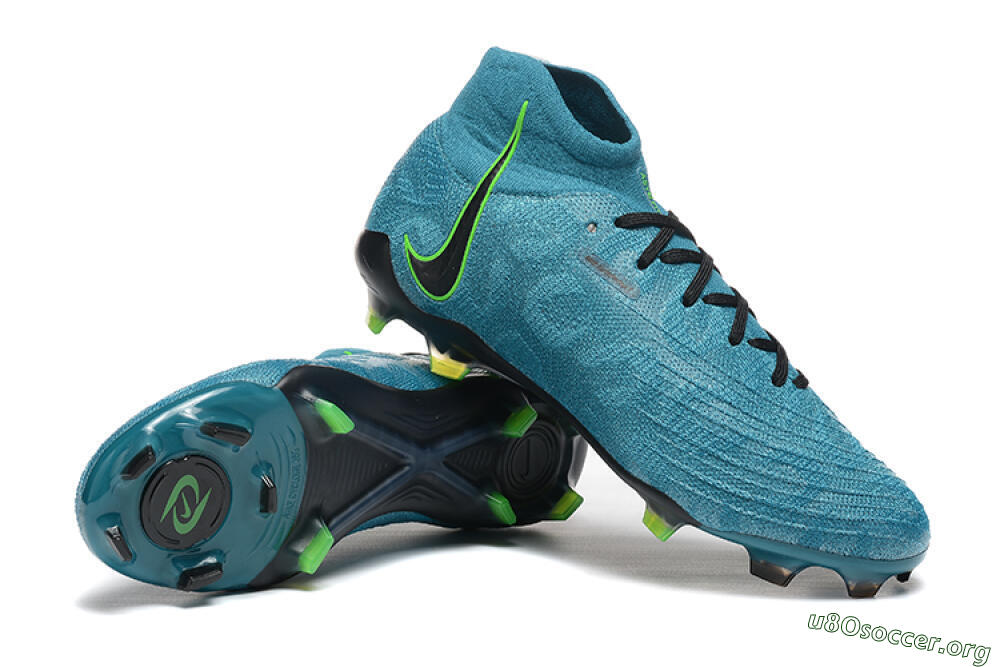 Nike Phantom Luna Elite NU FG Football Boots - Blue/Black/Yellow 4