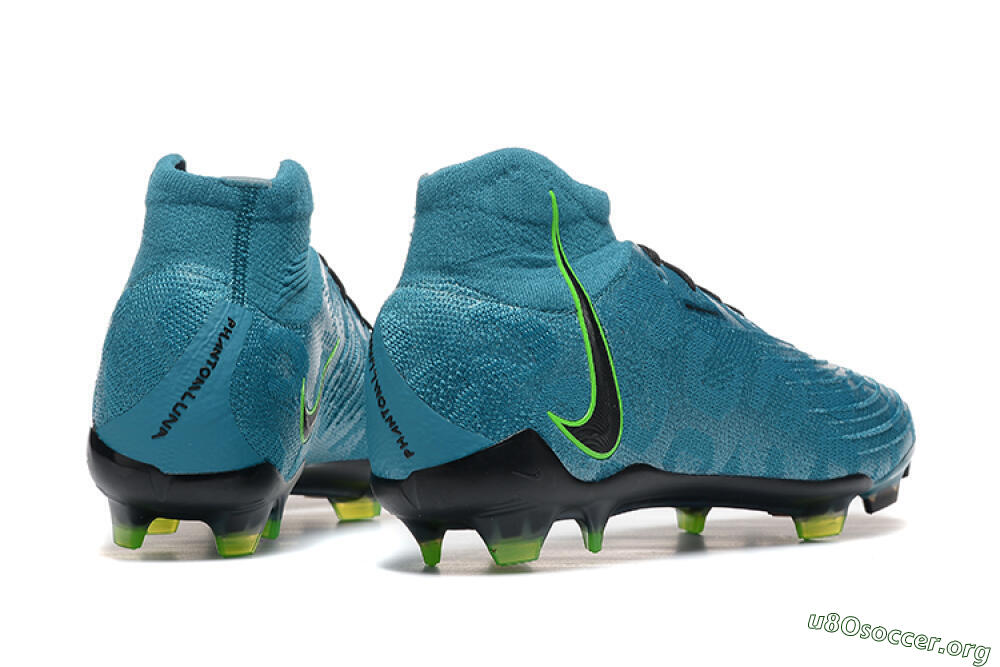 Nike Phantom Luna Elite NU FG Football Boots - Blue/Black/Yellow 9
