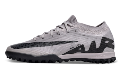 Nike Air Zoom Mercurial Vapor 15 Elite TF Football Shoes - Grey/Purple/Black
