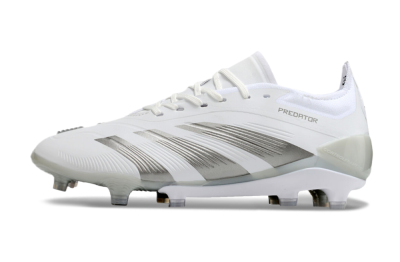 Adidas Predator Accuracy.1 FG Football Boots - White/Silver/Grey