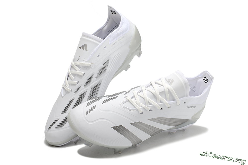 Adidas Predator Accuracy.1 FG Football Boots - White/Silver/Grey 0