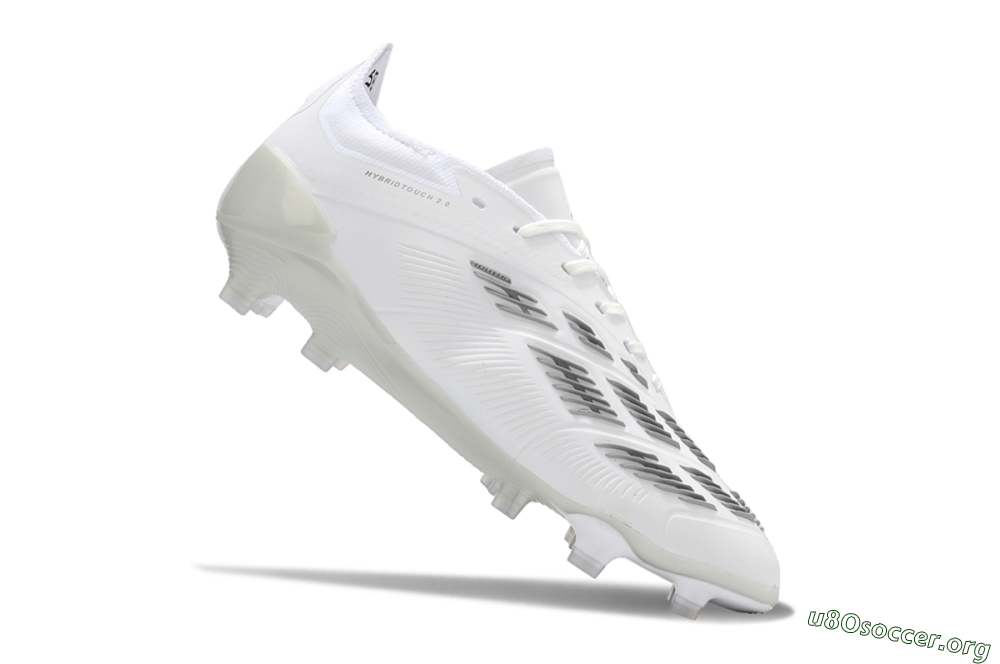Adidas Predator Accuracy.1 FG Football Boots - White/Silver/Grey 4
