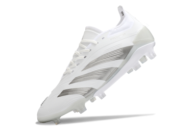 Adidas Predator Accuracy.1 FG Football Boots - White/Silver/Grey