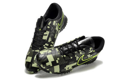 Nike Tiempo Legend 10 TF Football Shoes - Black/Yellow/Camo