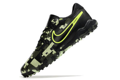 Nike Tiempo Legend 10 TF Football Shoes - Black/Yellow/Camo