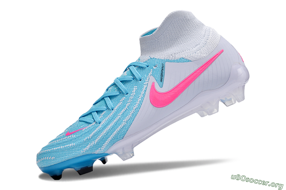 Nike Phantom Luna Elite NU FG Football Boots - Jade/White/Pink 5