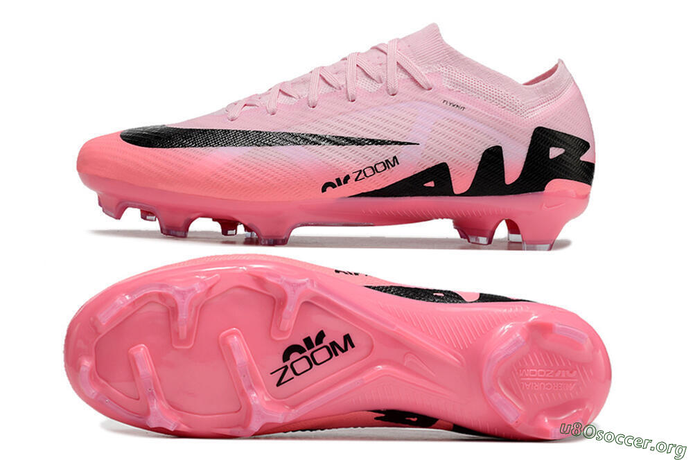 Nike Air Zoom Mercurial Vapor 15 Elite FG Football Boots - Pink/Black 1