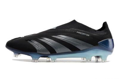 Adidas Predator 24 Elite LL FG Football Boots - Black/Silver/Jade