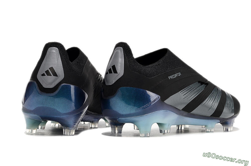 Adidas Predator 24 Elite LL FG Football Boots - Black/Silver/Jade 6