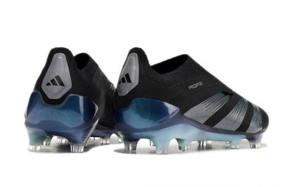 Adidas Predator 24 Elite LL FG Football Boots - Black/Silver/Jade