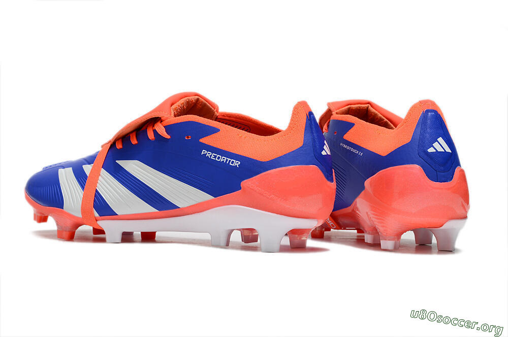 Adidas Predator Elite Foldover Tongue FG Football Boots - Blue/Red/White 6