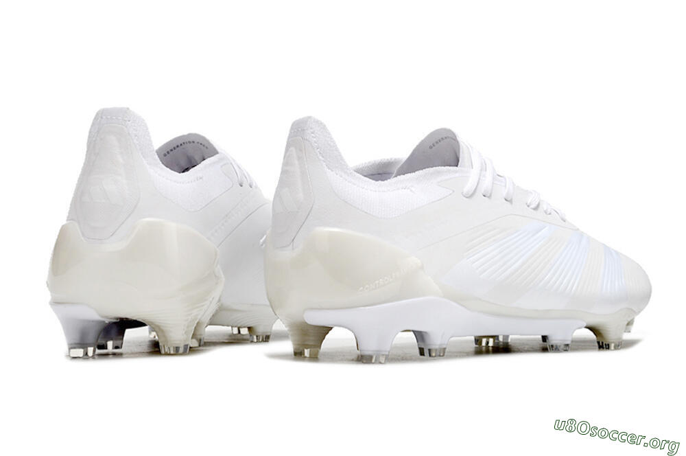 Adidas Predator Elite FG Football Boots - White/Silver 6