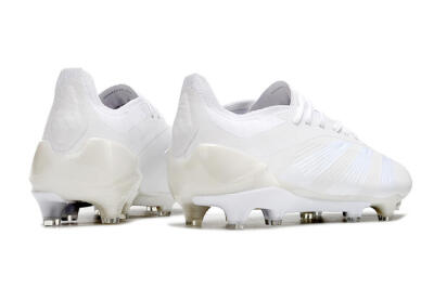 Adidas Predator Elite FG Football Boots - White/Silver