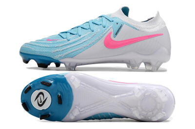 Nike Phantom Luna Elite NU FG Football Boots - Blue/White/Pink
