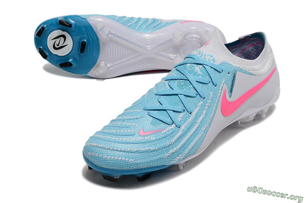 Nike Phantom Luna Elite NU FG Football Boots - Blue/White/Pink 0