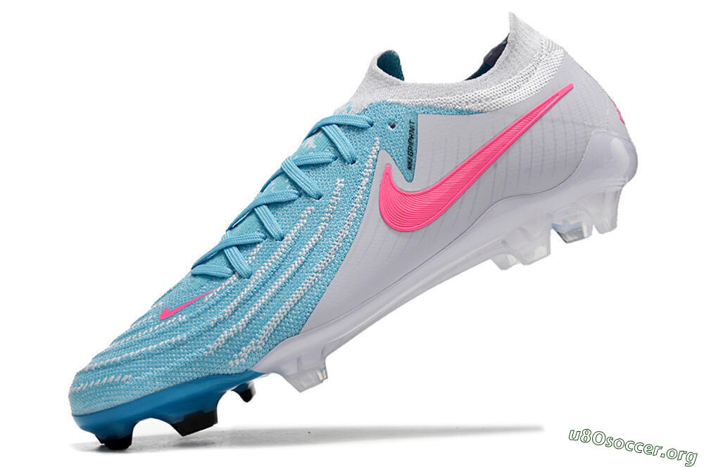 Nike Phantom Luna Elite NU FG Football Boots - Blue/White/Pink 5