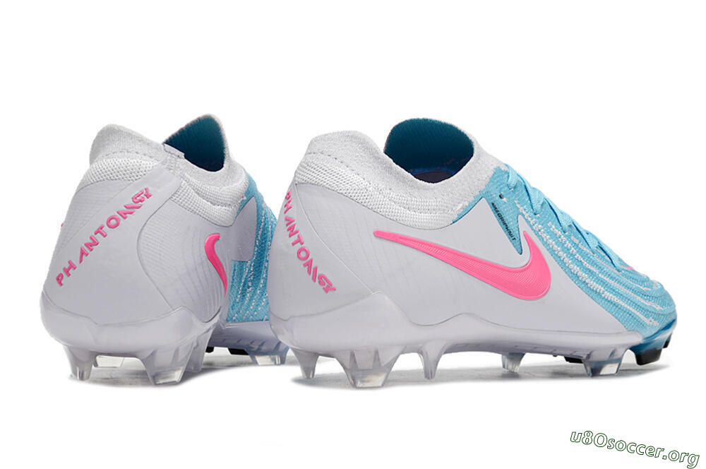 Nike Phantom Luna Elite NU FG Football Boots - Blue/White/Pink 6
