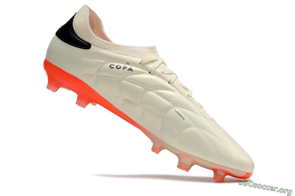 Adidas Copa Pure 2+ FG Football Boots - Beige/Black/Red 4