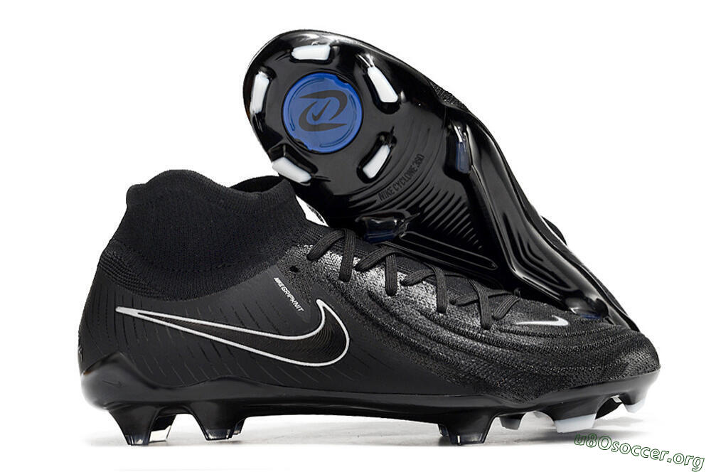Nike Phantom Luna Elite FG Football Boots - Black/White/Blue 2