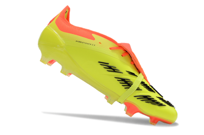 Adidas Predator Elite Foldover Tongue FG Football Boots - Yellow/Black/Red