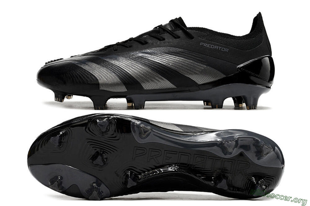 Adidas Predator Accuracy.1 FG Football Boots - Black/Dark Blue 1