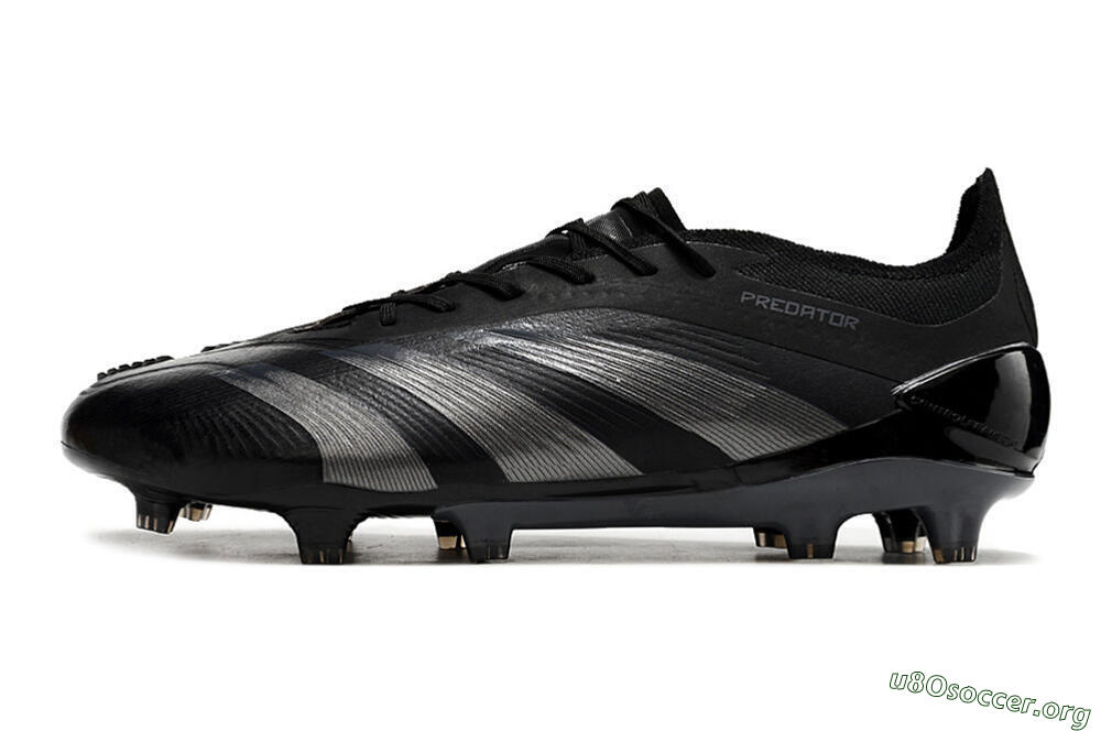 Adidas Predator Accuracy.1 FG Football Boots - Black/Dark Blue 3