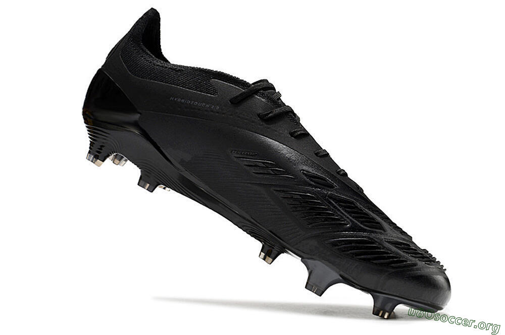 Adidas Predator Accuracy.1 FG Football Boots - Black/Dark Blue 4