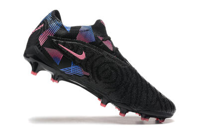 Nike Phantom GX Elite FG Football Boots - Black/Pink/Blue