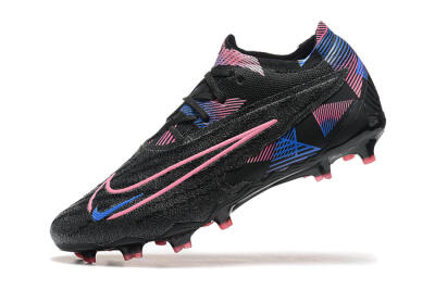 Nike Phantom GX Elite FG Football Boots - Black/Pink/Blue
