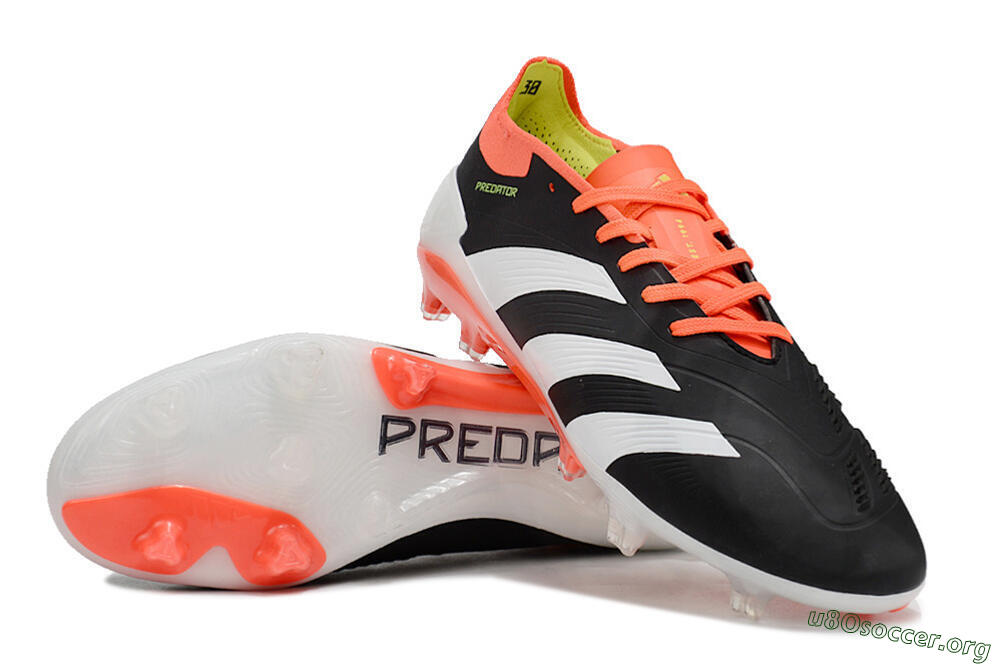 Adidas Predator Elite FG Football Boots - Black/White/Pink 0