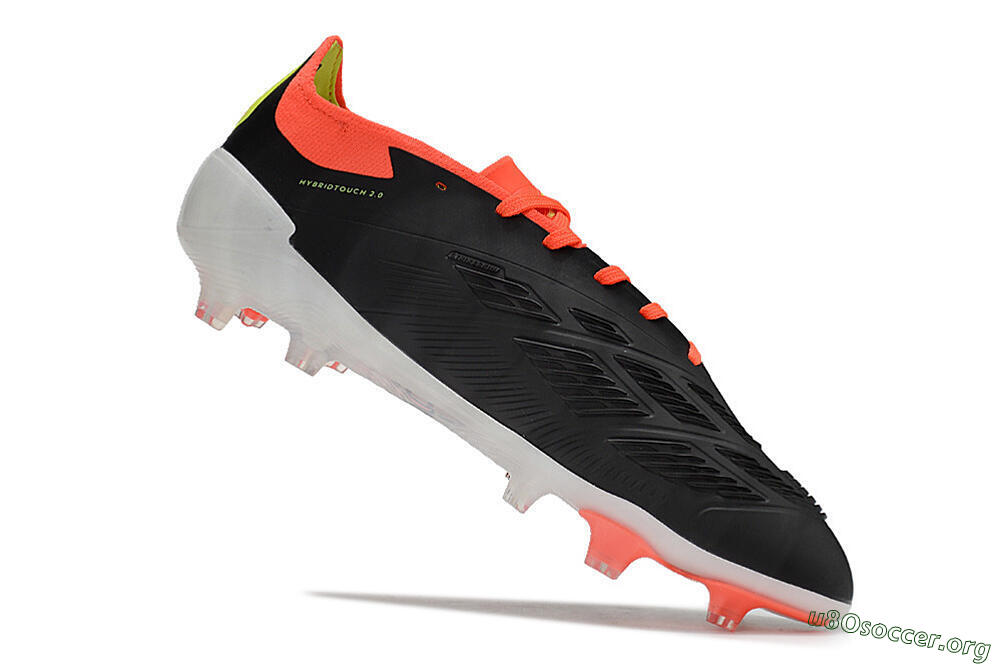 Adidas Predator Elite FG Football Boots - Black/White/Pink 4