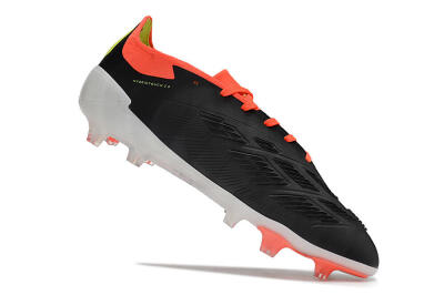 Adidas Predator Elite FG Football Boots - Black/White/Pink