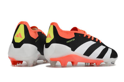 Adidas Predator Elite FG Football Boots - Black/White/Pink