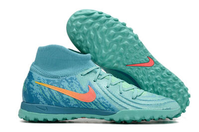 Nike Phantom Luna Elite TF Football Shoes - Jade/Orange/Yellow