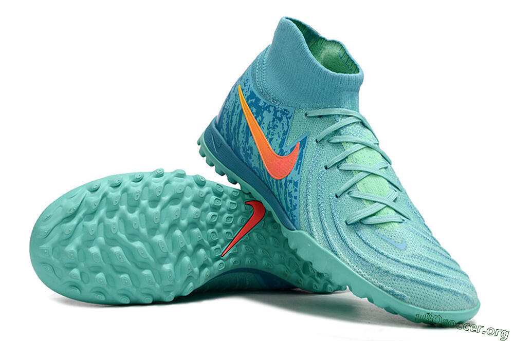 Nike Phantom Luna Elite TF Football Shoes - Jade/Orange/Yellow 0