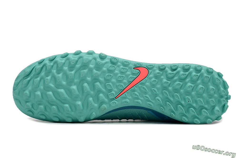 Nike Phantom Luna Elite TF Football Shoes - Jade/Orange/Yellow 6